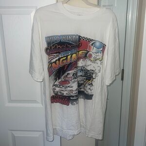 Oversized graphic tee
